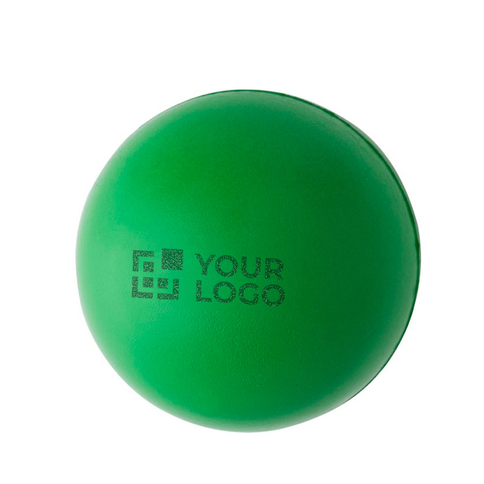 Antistress-Ball Zen Ansicht mit Druckbereich