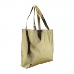 Glänzende Non-Woven-Tasche in Silber oder Gold, 90 g/m2 farbe gold fünfte Ansicht