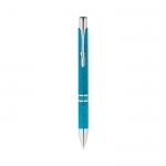 Kugelschreiber Aster Eco | Baue Tinte farbe hellblau zweite Ansicht