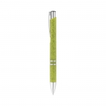 Kugelschreiber Aster Eco | Baue Tinte farbe hellgrün