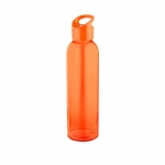 Mehrfarbige Glasflasche als Werbeartikel, 500ml farbe orange