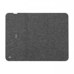 Faltbares Mousepad mit kabellosem Ladegerät als Kundengeschenk farbe grau dritte Ansicht