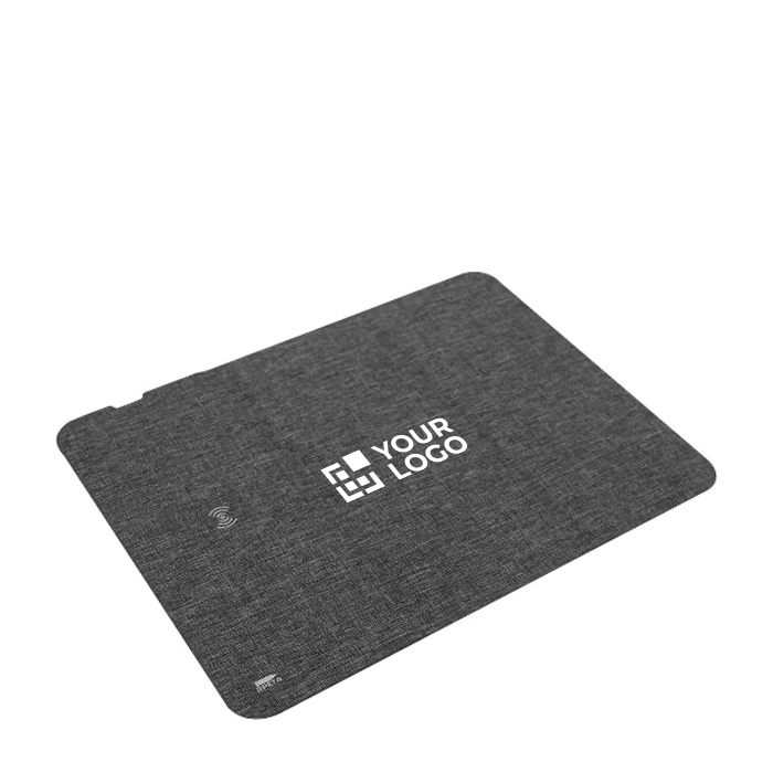 Faltbares Mousepad mit kabellosem Ladegerät als Kundengeschenk