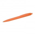 Billiger einfarbiger Kugelschreiber in lebendigen Farben mit blauer Tinte farbe orange 41603.75