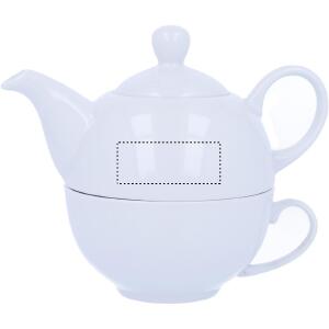 Druckposition Tea pot left