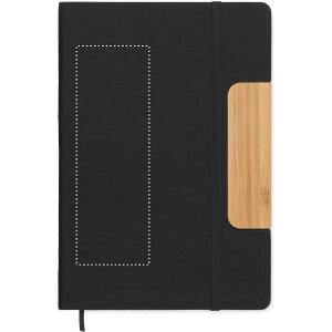 Druckposition Notebook bamboo part