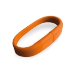 USB-Armband compact farbe orange