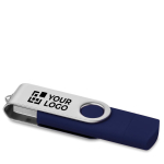 Dualer USB-Stick mit A- und C-Anschluss in vielen Farben bedrucken farbe blau