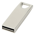 Metallischer USB-Stick mit dreieckigem Griff als Werbegeschenk