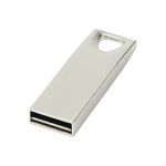 Metallischer USB-Stick mit dreieckigem Griff als Werbegeschenk