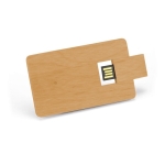 USB-Karte aus Holz farbe dunkler holzton