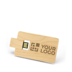 USB-Karte aus Holz