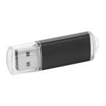 Günstiger USB-Stick aus Aluminium mit Kunststoffabdeckung