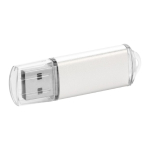 Günstiger USB-Stick aus Aluminium mit Kunststoffabdeckung