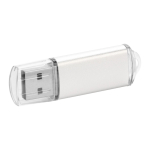 Günstiger USB-Stick aus Aluminium mit Kunststoffabdeckung