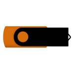 USB-Stick mit farbigem bedruckbarem Clip in Vollfarbe bestellen farbe orange