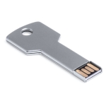 Bedruckter USB-Stick in Schlüsselform mit 3.0-Anschluss farbe silber