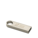 Bedruck- oder gravierbarer USB-Stick aus Aluminium mit 3.0-Anschluss