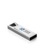 USB-Stick aus Aluminium mit UPD-Verbindung als bedrucktes Giveaway