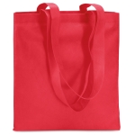 Günstige Non-Woven-Tasche in attraktiven Farben, 80 g/m2 Colors Long farbe rot