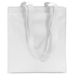 Günstige Non-Woven-Tasche in attraktiven Farben, 80 g/m2 Colors Long farbe weiß