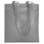 Günstige Non-Woven-Tasche in attraktiven Farben, 80 g/m2 Colors Long farbe grau