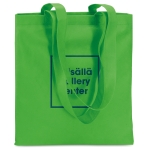 Günstige Non-Woven-Tasche in attraktiven Farben, 80 g/m2 Colors Long farbe grün Hauptansicht