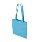 Günstige Non-Woven-Tasche in attraktiven Farben, 80 g/m2 Colors Long farbe türkis zweite Ansicht