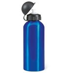 Aluminium Sportflasche für Outdoor-Aktivitäten, 600 ml farbe blau