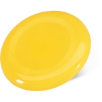 Frisbee-Scheibe aus Kunststoff als Sommer-Merchandising,  Ø 23 cm farbe gelb