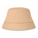 Sonnenhut in verschiedenen Farben aus Baumwolle für Strandurlaub farbe beige