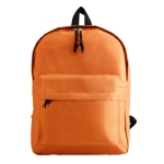 Kinderrucksack aus 600D Polyester mit Fronttasche bedrucken farbe orange