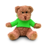 Teddybär mit bedruckbarer Kapuzenjacke für Kinder farbe grün