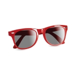 Sonnenbrille mit Ihrem Logo bedrucken, UV400-Schutz farbe rot