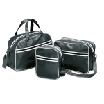 Reisetasche Typ Bowling aus PVC mit verstellbarem Schultergurt farbe schwarz zweite Ansicht