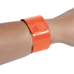 Reflektierendes Armband für mehr Sicherheit im Straßenverkehr farbe orange vierte Ansicht