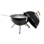 Abnehmbarer Grill als Werbemittel bedrucken farbe schwarz