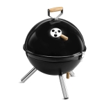 Abnehmbarer Grill als Werbemittel bedrucken farbe schwarz zweite Ansicht