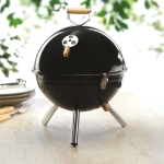 Abnehmbarer Grill als Werbemittel bedrucken farbe schwarz Stimmungsbild