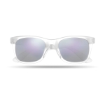 Sonnenbrille mit verspiegelten Gläsern für Sommerevents, UV400-Schutz farbe transparent