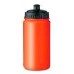 Bedruckte Trinkflaschen ideal als Sportmarketing, 500 ml farbe orange