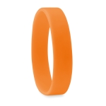 Silikonarmband bedrucken, schnelle Lieferung in 6 farbe orange