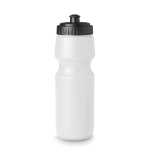 Sport-Trinkflasche aus BPA freiem als Werbeartikel, 700 ml farbe weiß