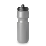 Sport-Trinkflasche aus BPA freiem als Werbeartikel, 700 ml farbe mattsilber