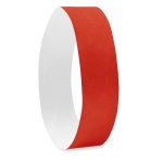 Individuelle 19-mm-Tyvek-Armband bedrucken farbe rot