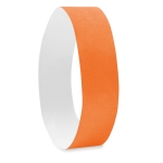 Individuelle 19-mm-Tyvek-Armband bedrucken farbe orange