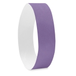 Individuelle 19-mm-Tyvek-Armband bedrucken farbe violett