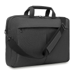 Laptop-Tasche aus 2-farbigem Polyester 320D mit Hauptfach, 15” farbe grau