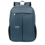 Laptop-Rucksack aus Polyester mit Trolley-Halterung, 15” farbe blau Hauptansicht