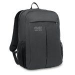 Laptop-Rucksack aus Polyester mit Trolley-Halterung, 15” farbe grau Hauptansicht zweite Ansicht